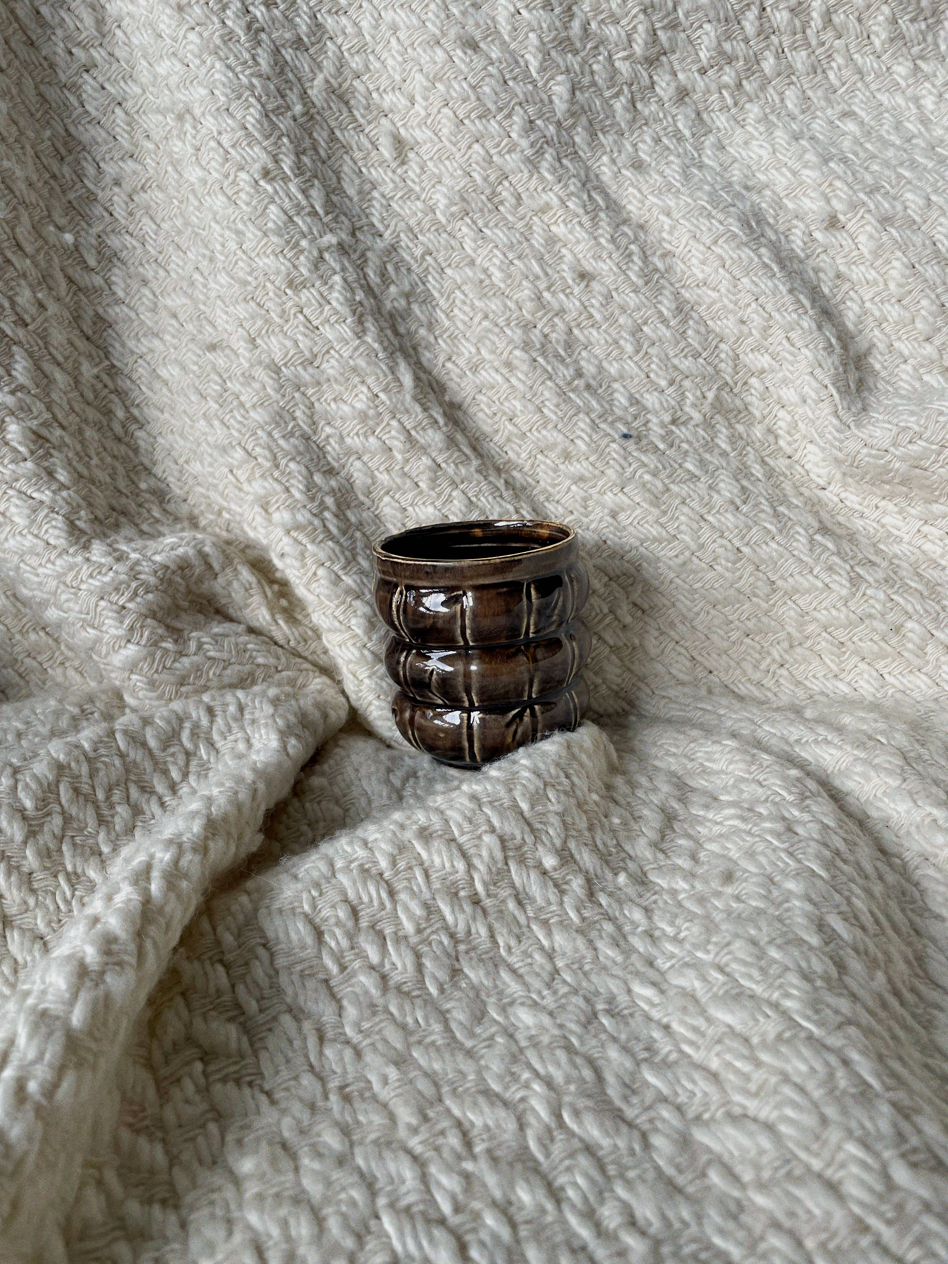 Brown Puffer Jacket Mug