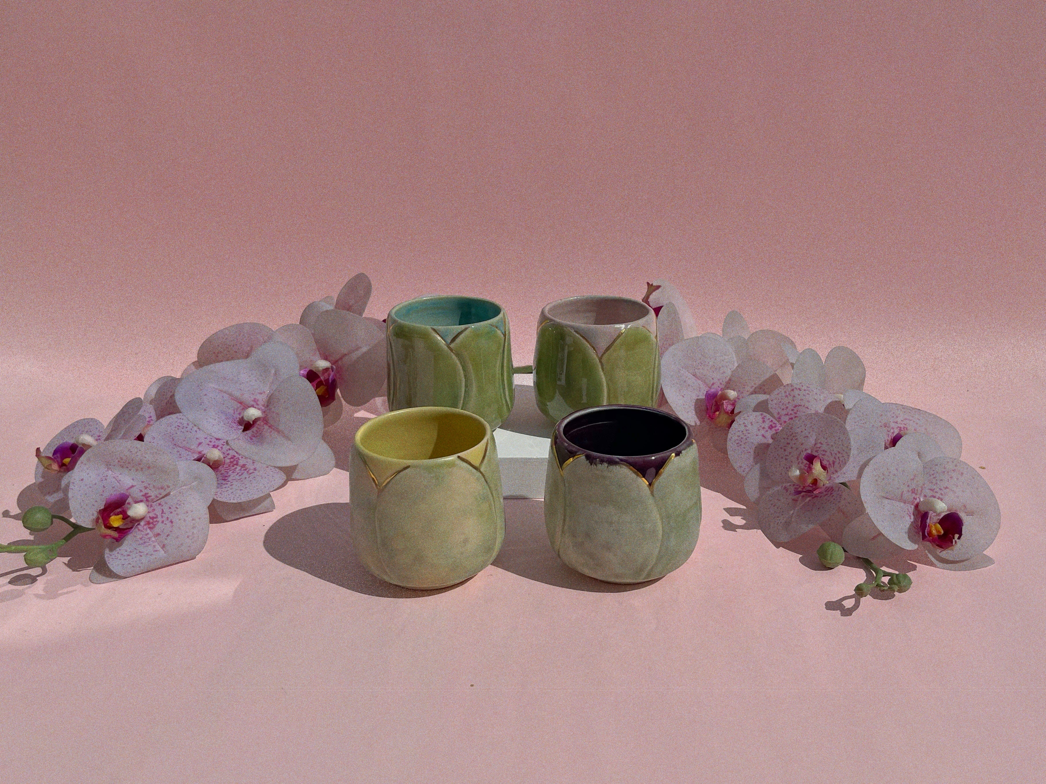 3 Orchid Bud Set