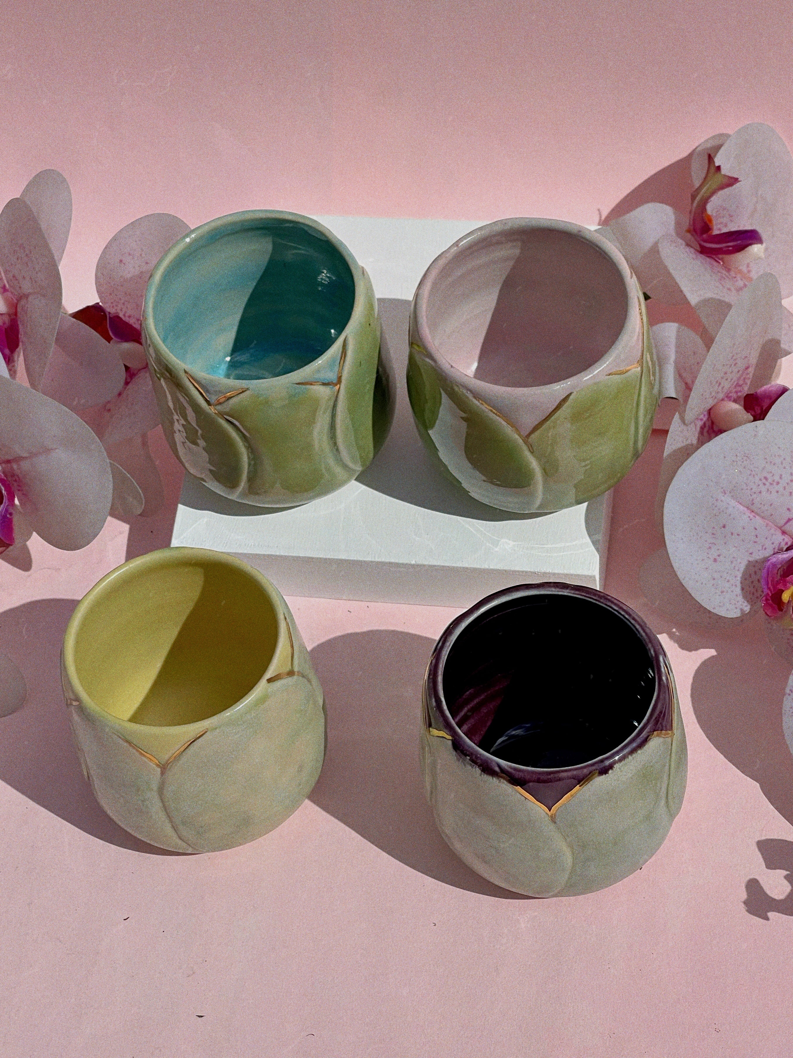 3 Orchid Bud Set