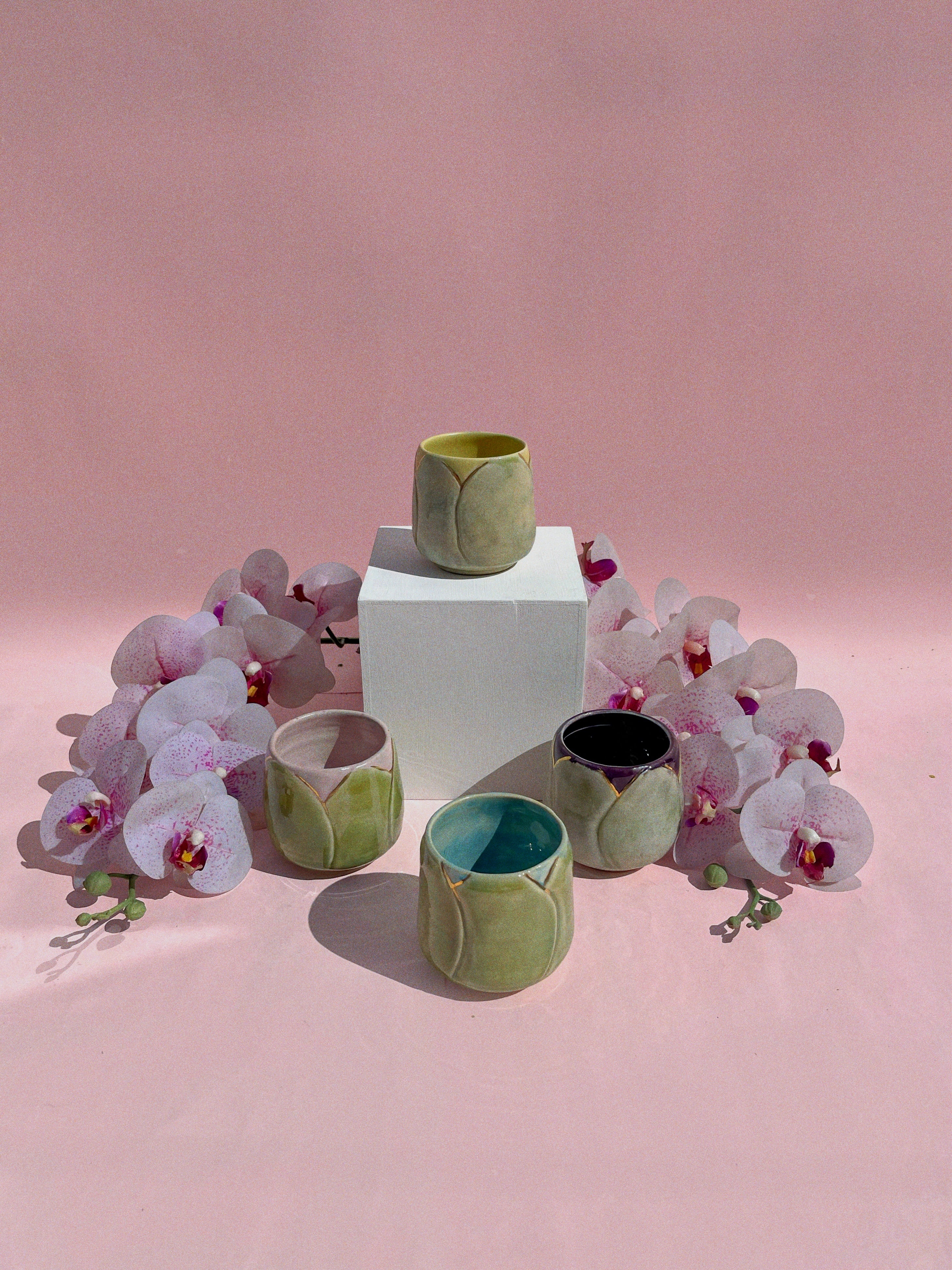 3 Orchid Bud Set