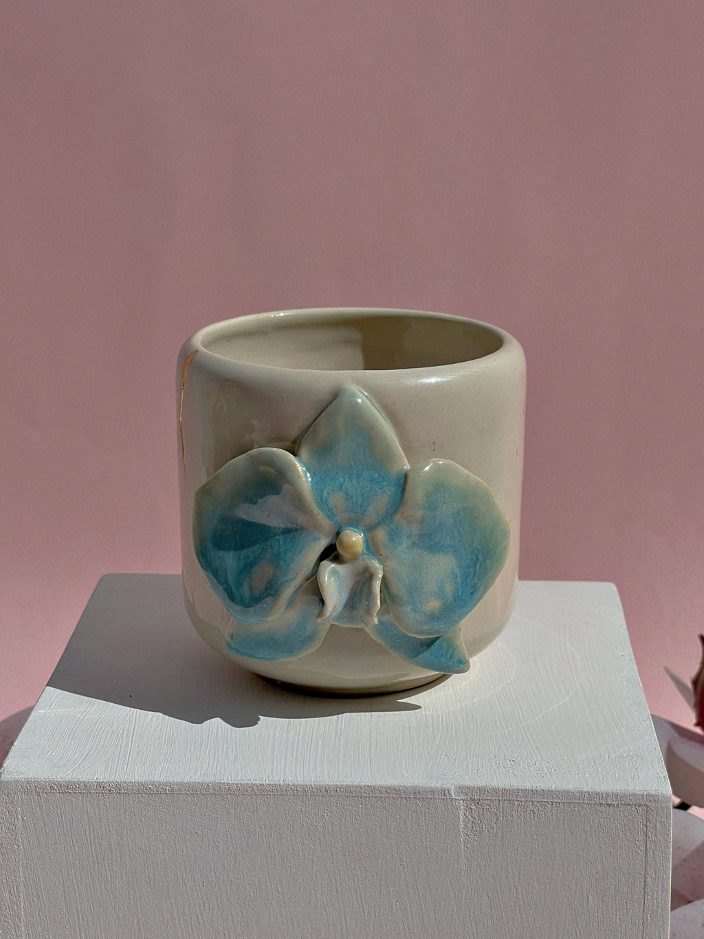 Blue Cascade Orchid Mug