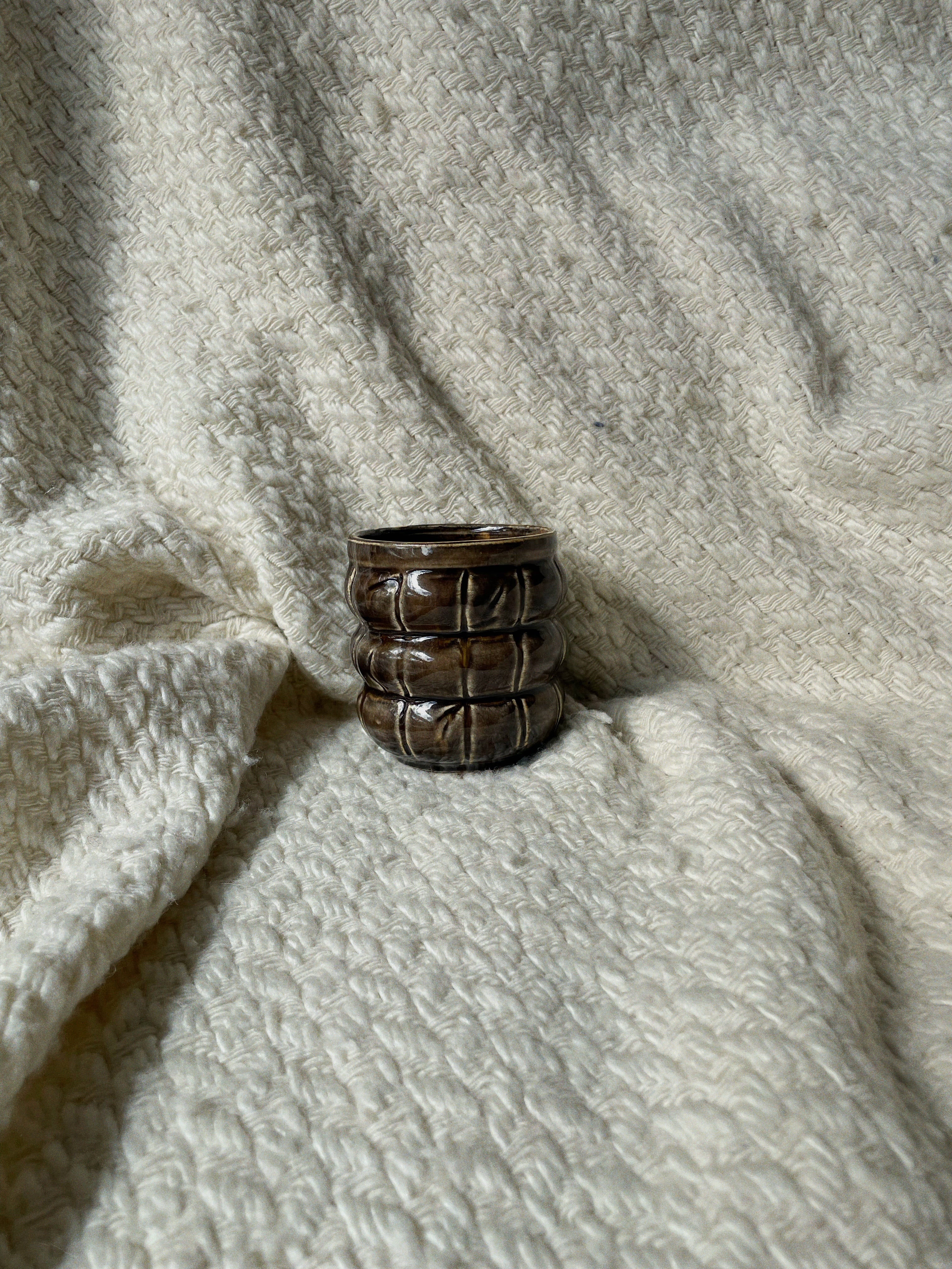 Brown Puffer Jacket Mug