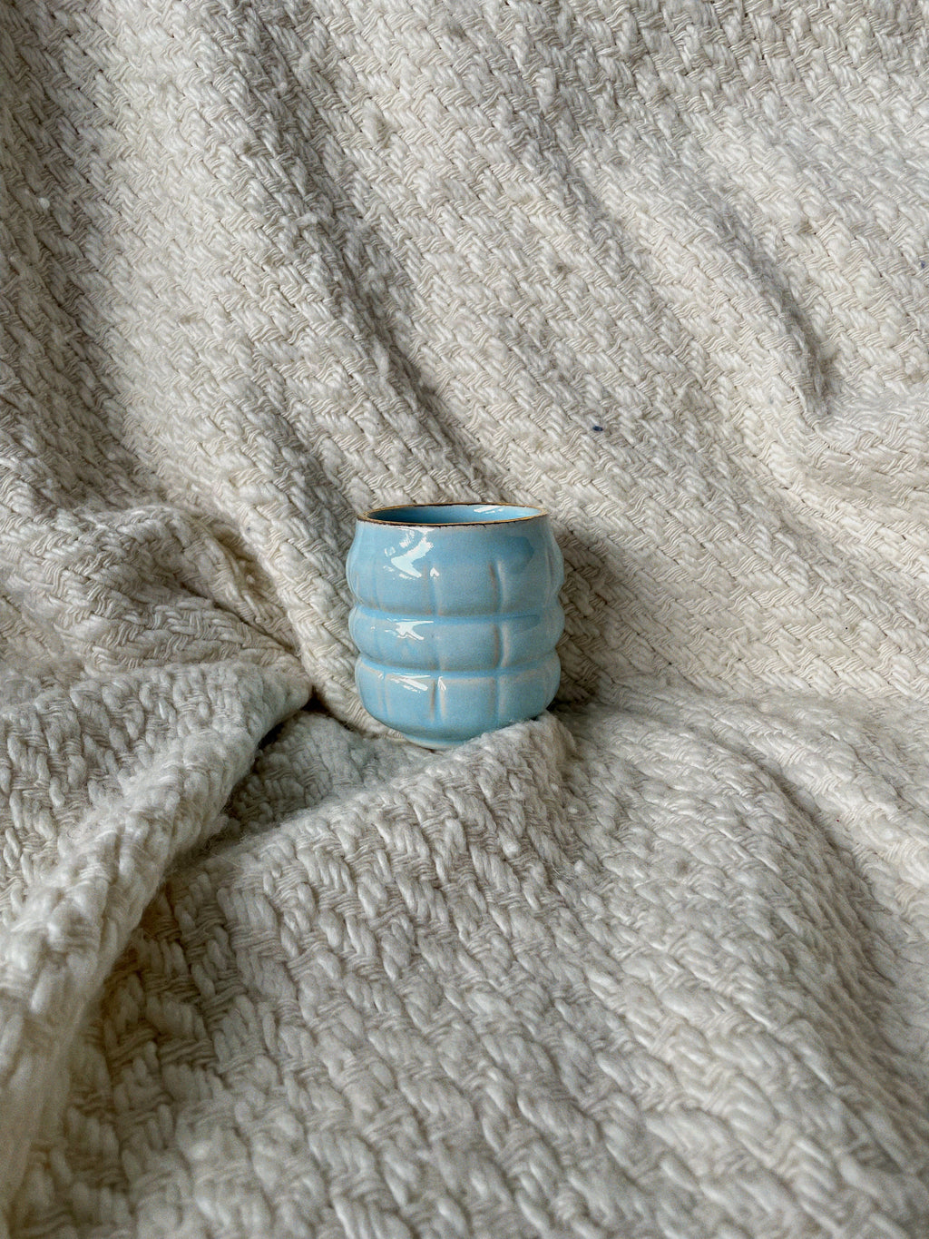 Blue Puffer Jacket Mug