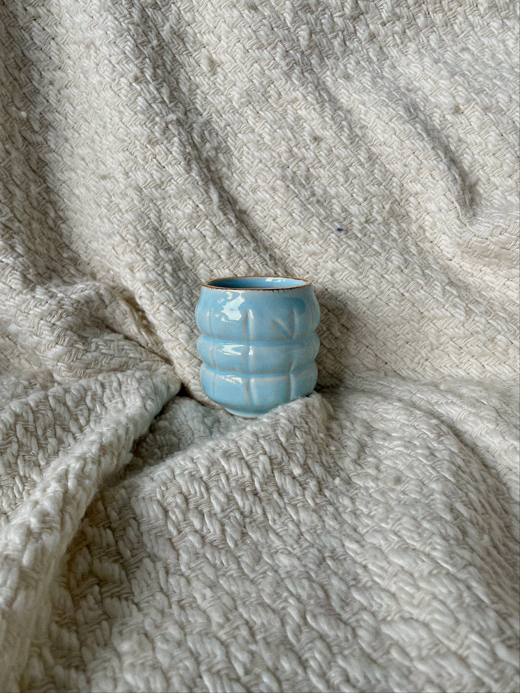 Blue Puffer Jacket Mug