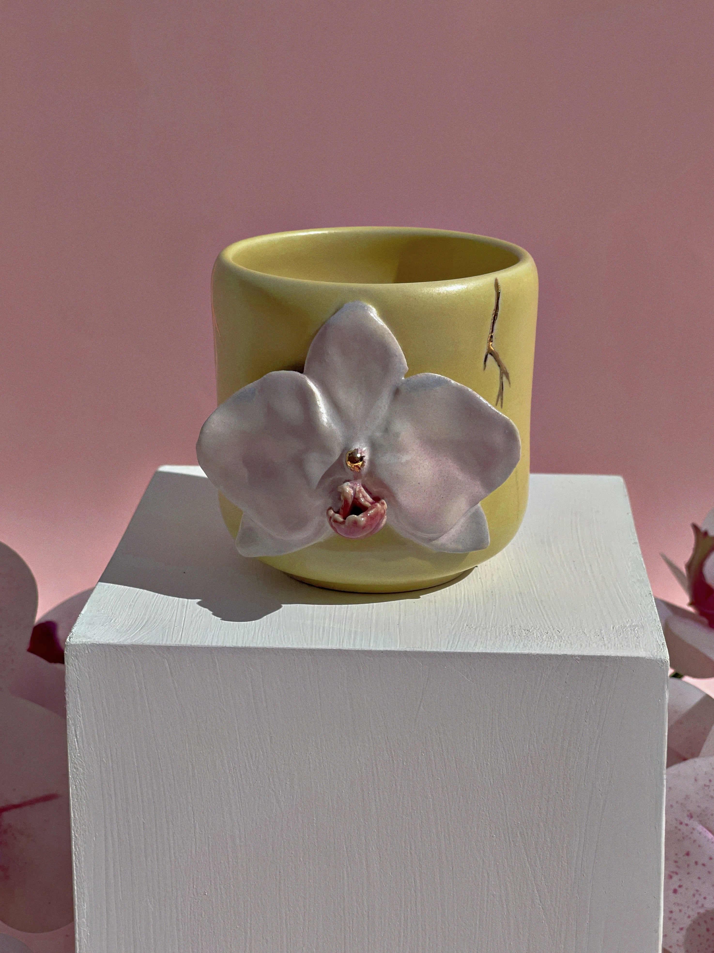 Bloomlight Orchid Mug