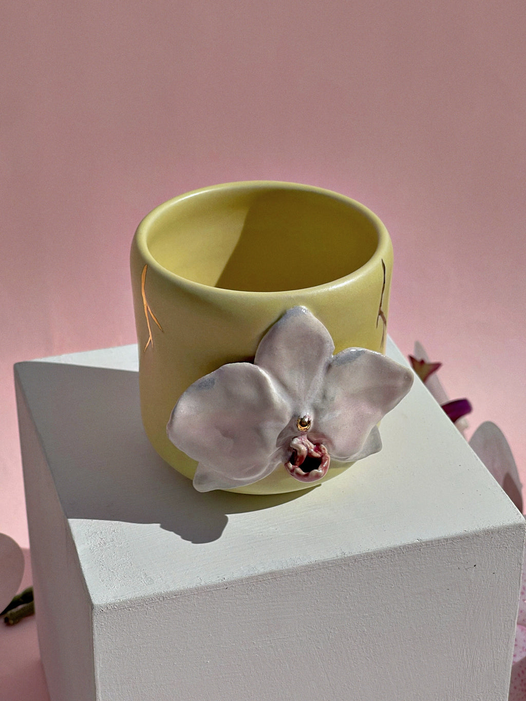 Bloomlight Orchid Mug