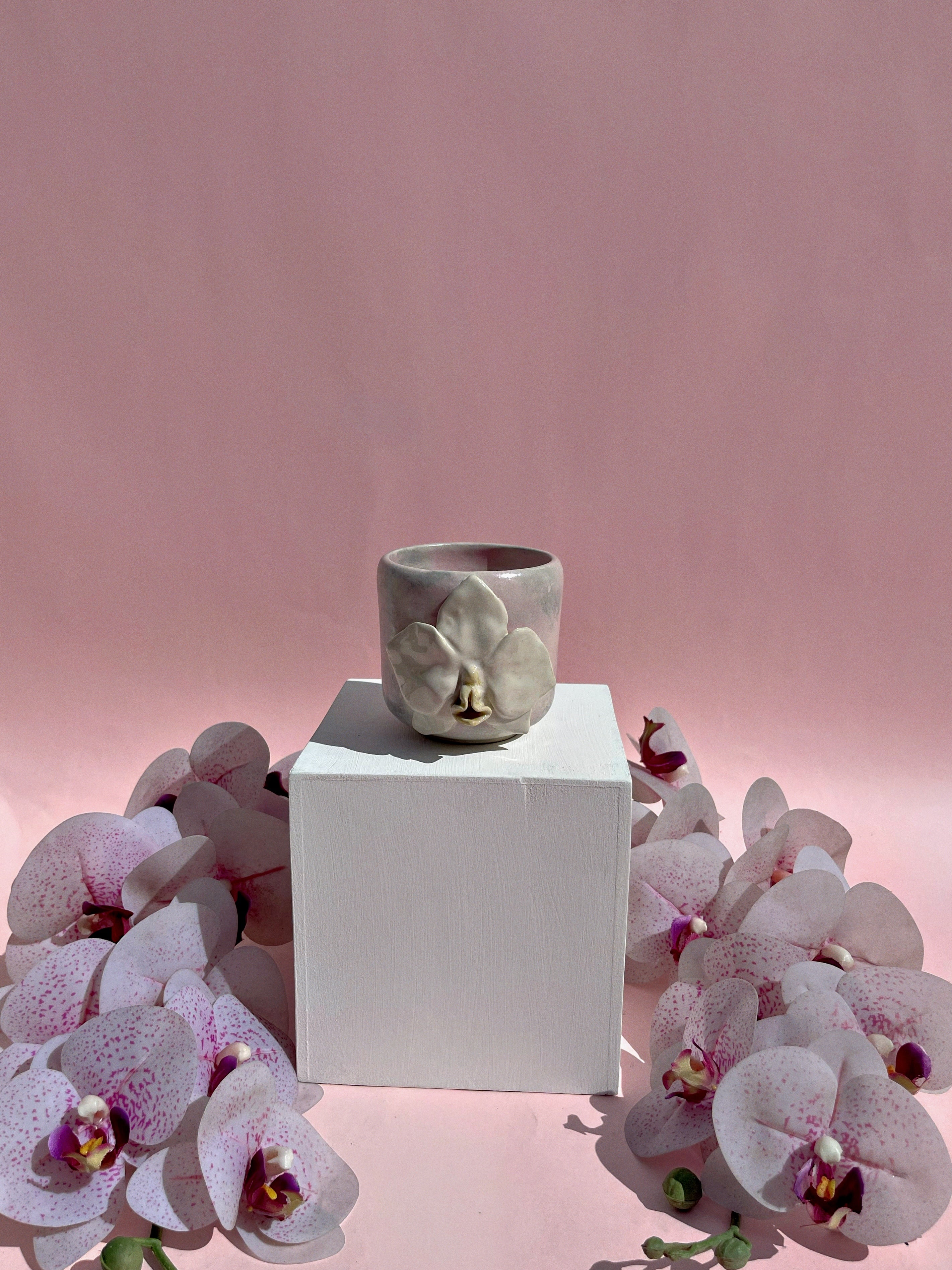 Moon Petal Orchid Mug