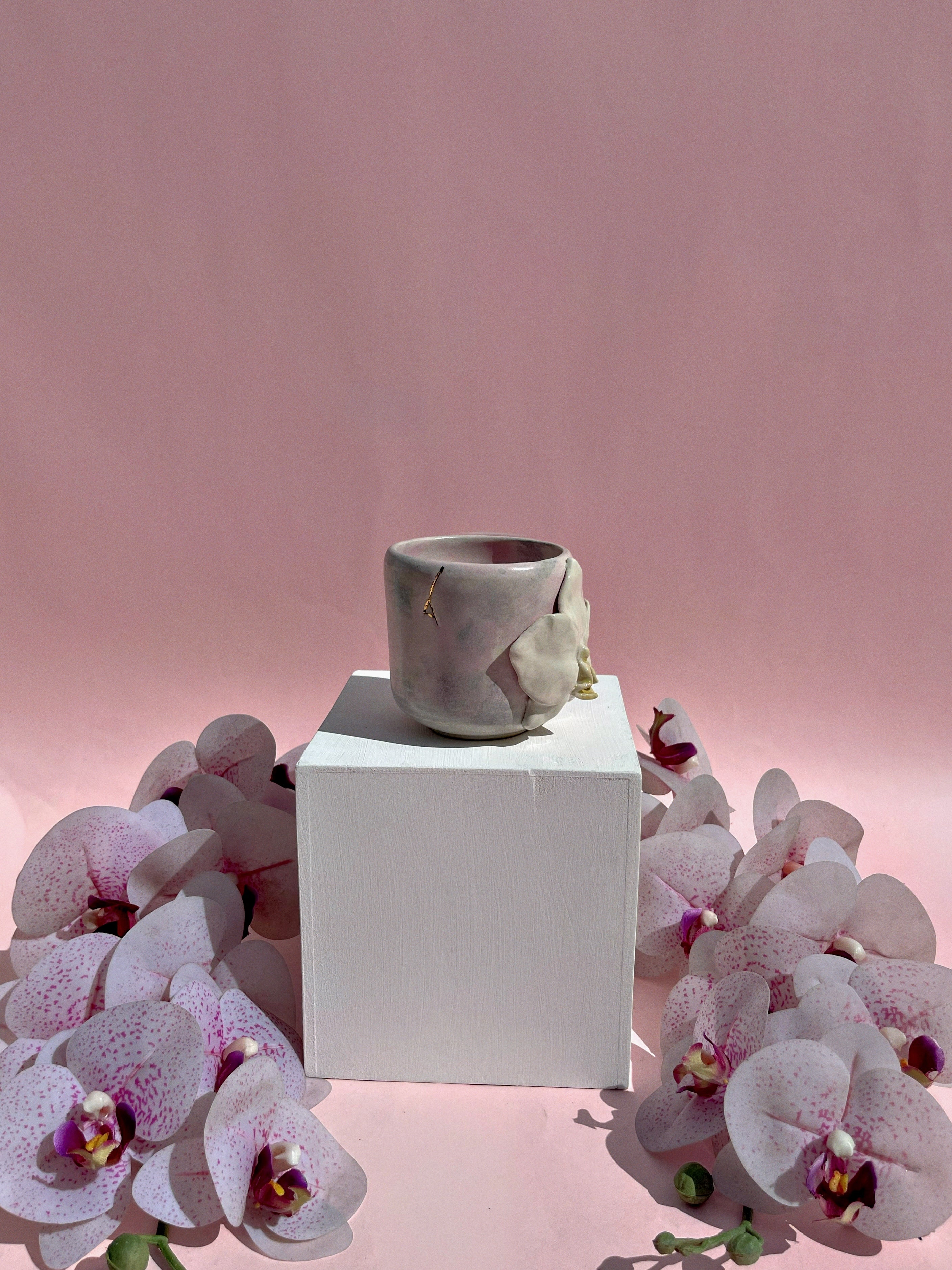 Moon Petal Orchid Mug