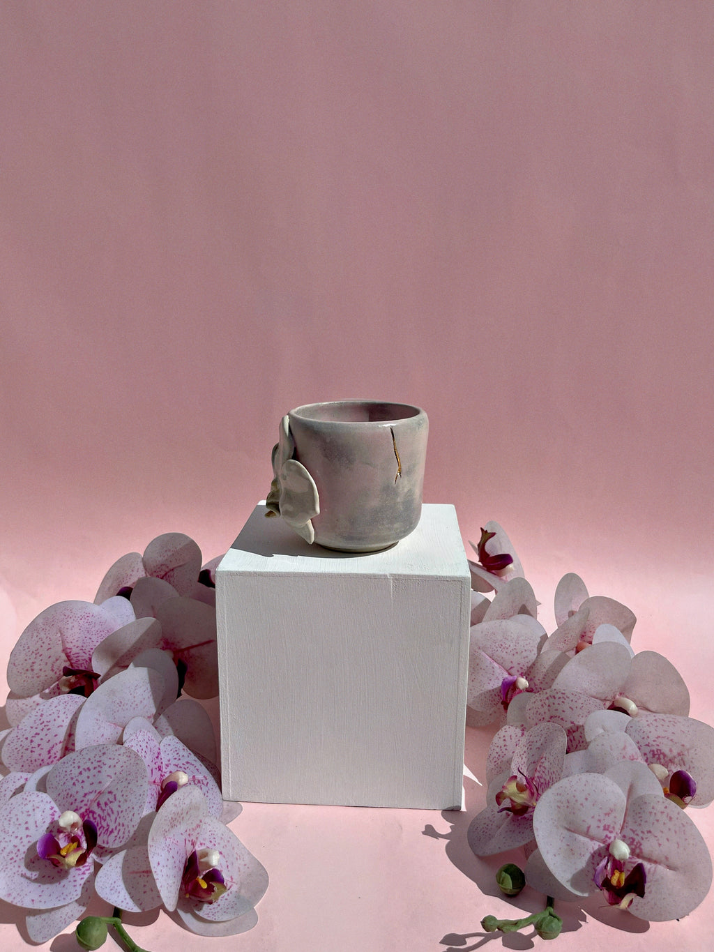 Moon Petal Orchid Mug