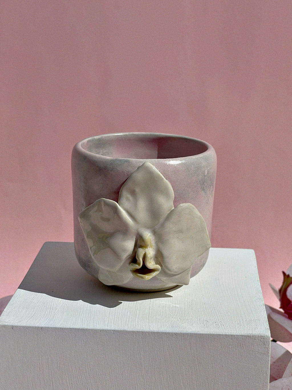 Moon Petal Orchid Mug