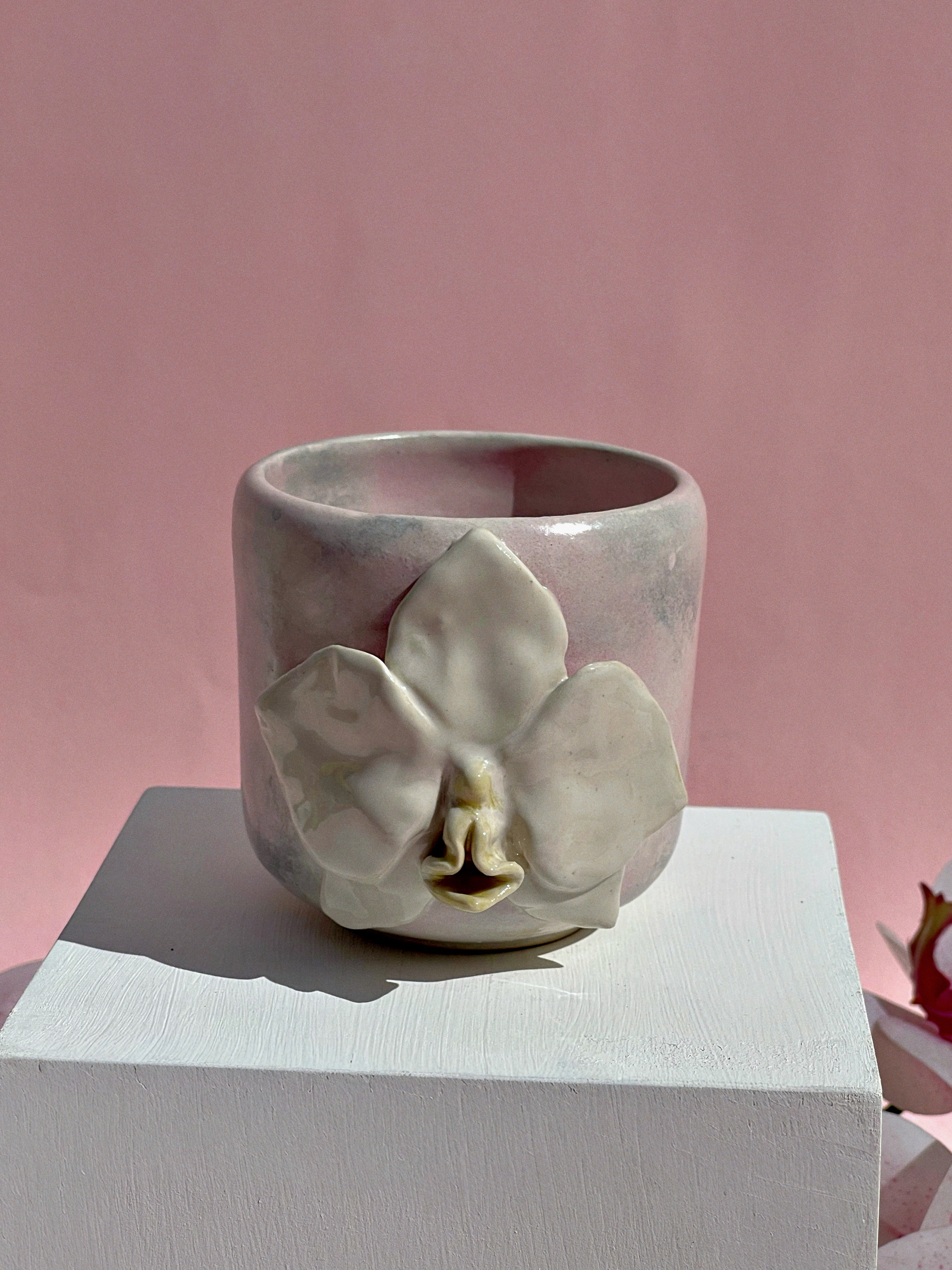 Moon Petal Orchid Mug