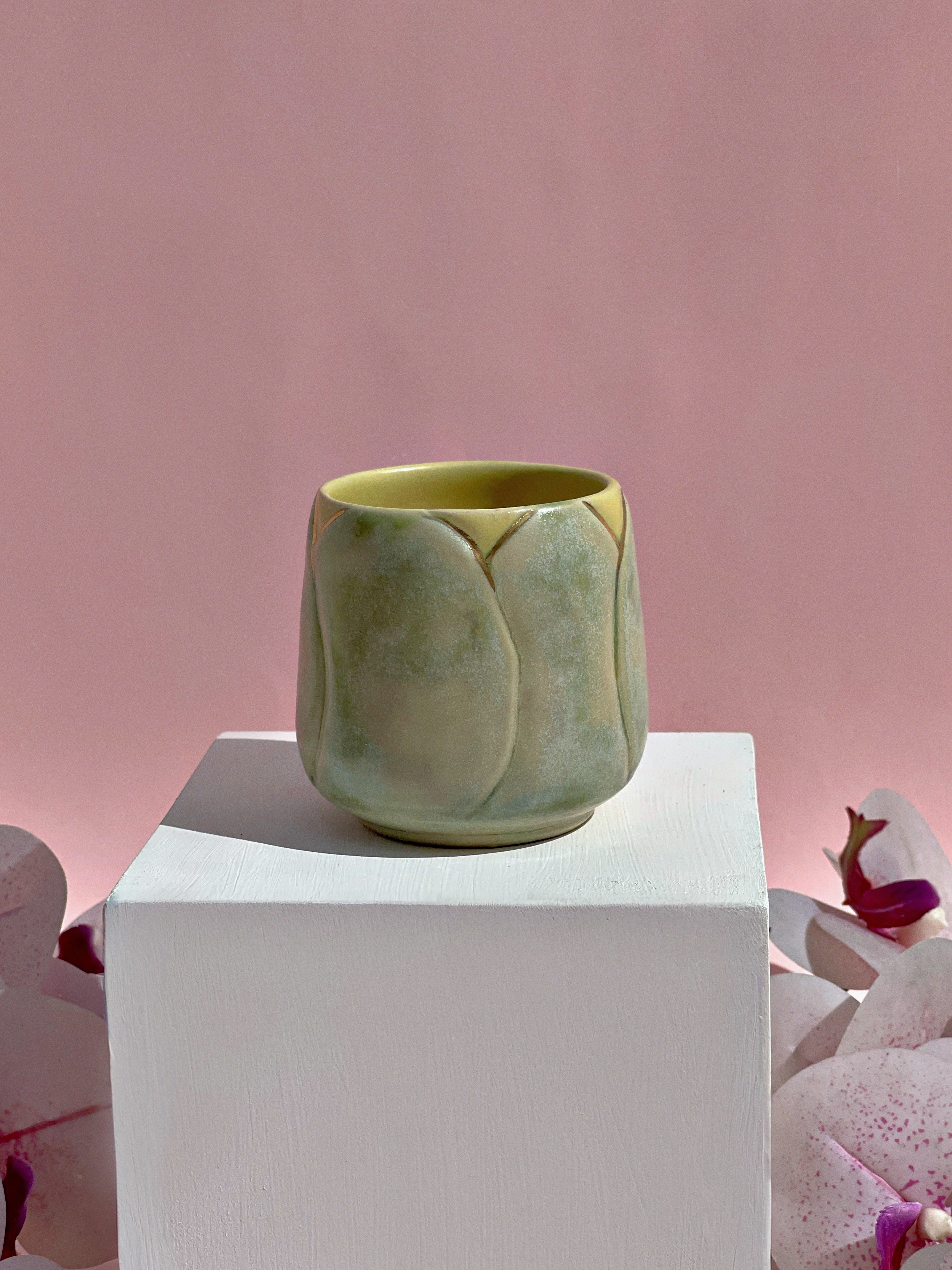 Golden Light Bud Mug