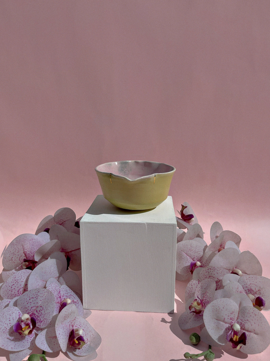 Sun Orchid Matcha Bowl