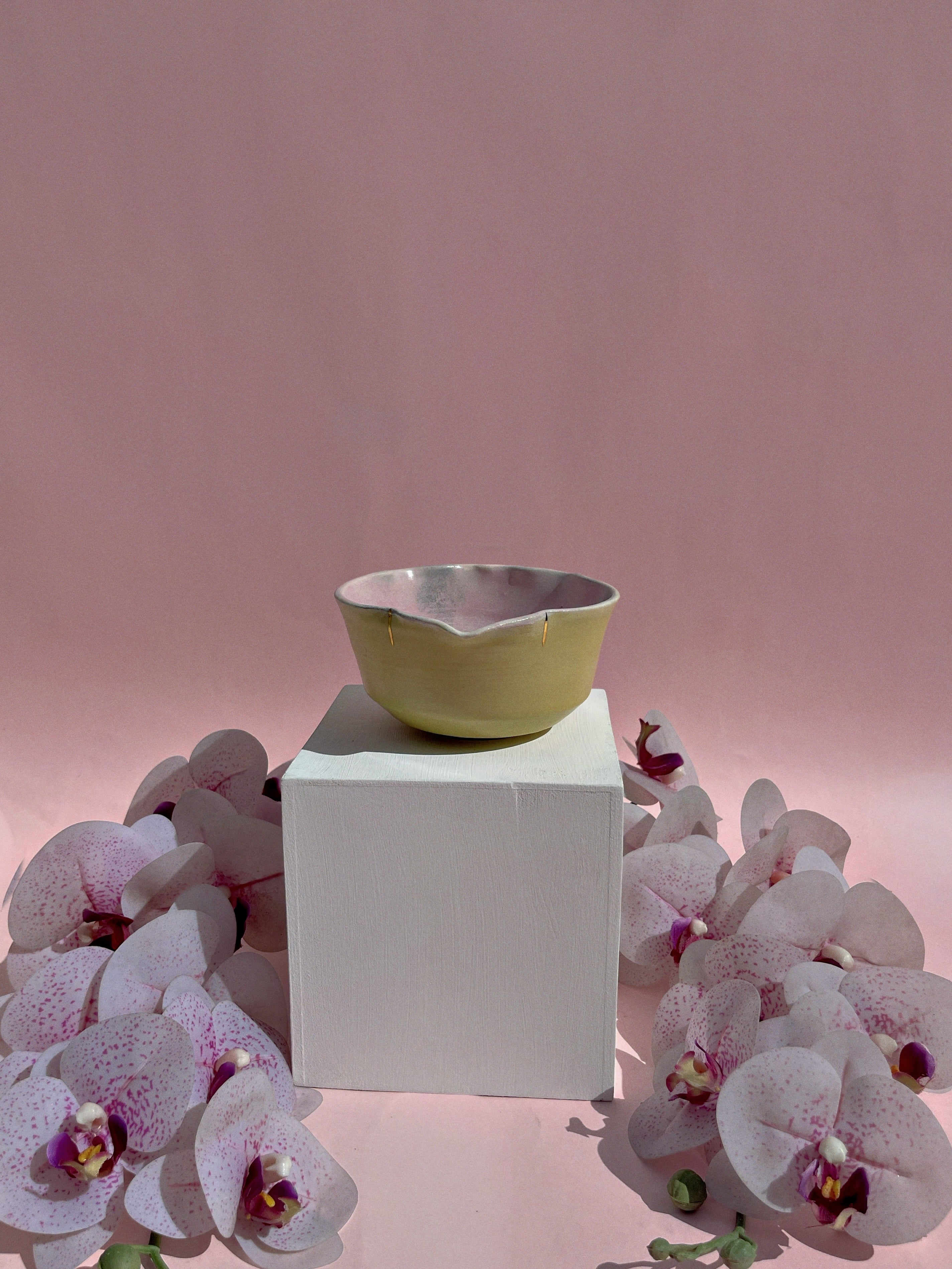 Sun Orchid Matcha Bowl