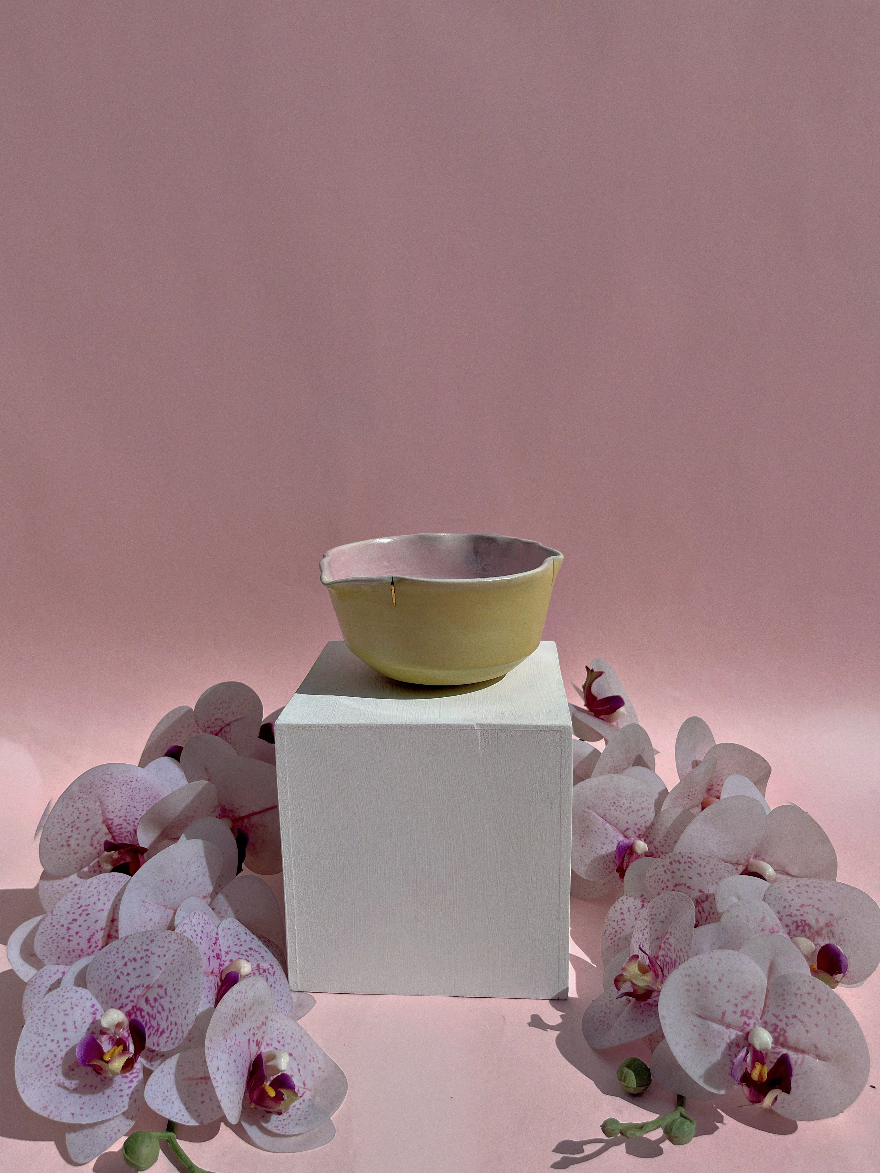 Sun Orchid Matcha Bowl