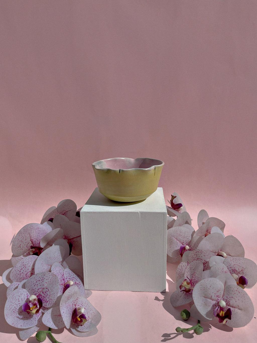Sun Orchid Matcha Bowl