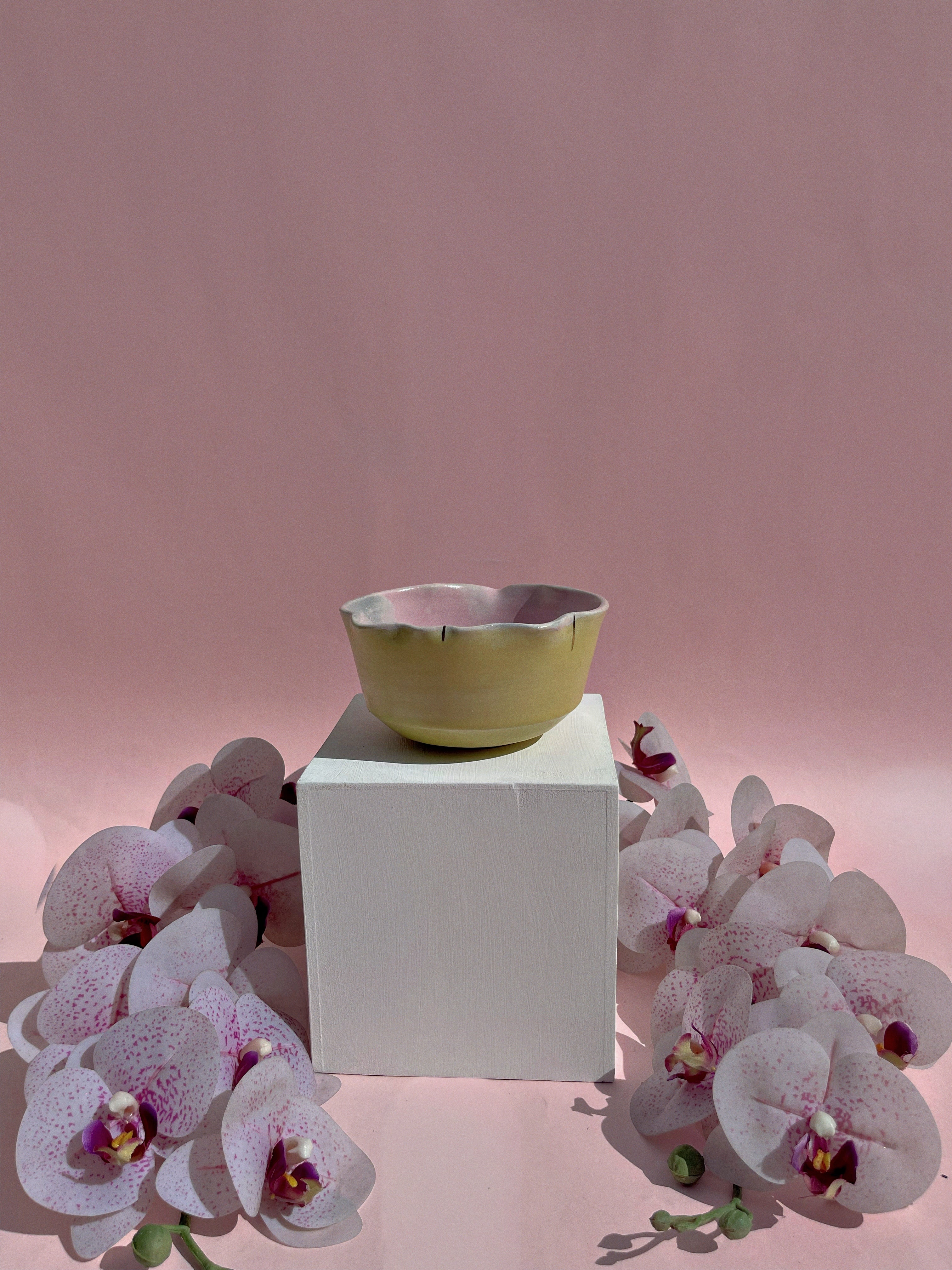 Sun Orchid Matcha Bowl