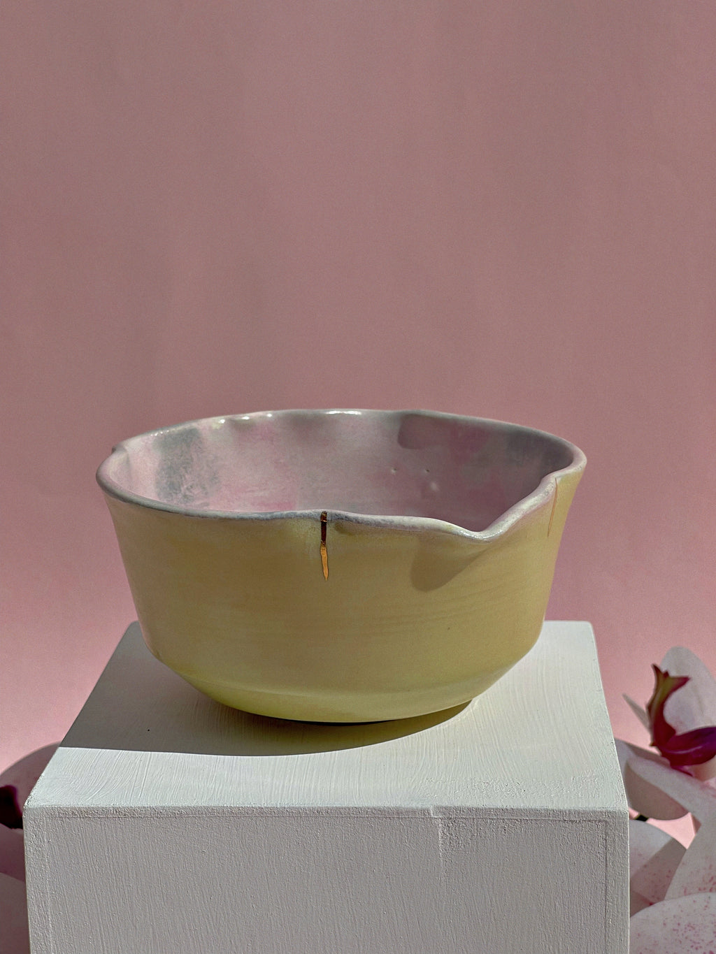 Sun Orchid Matcha Bowl