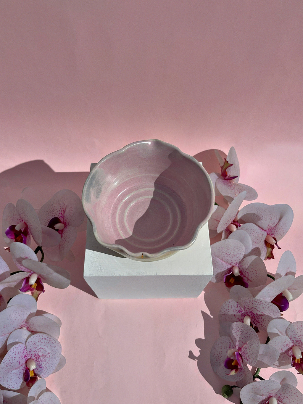 Sun Orchid Matcha Bowl