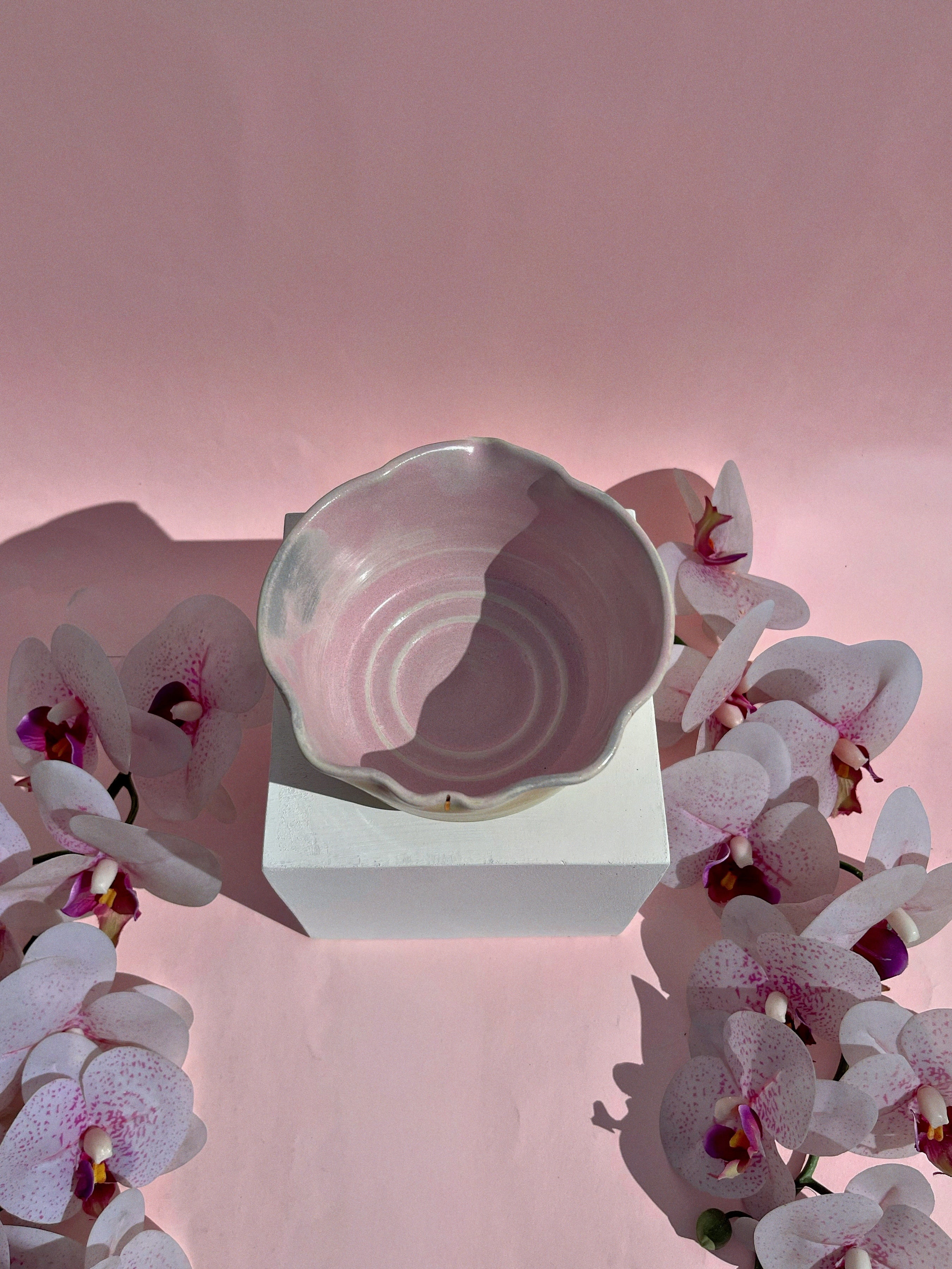Sun Orchid Matcha Bowl