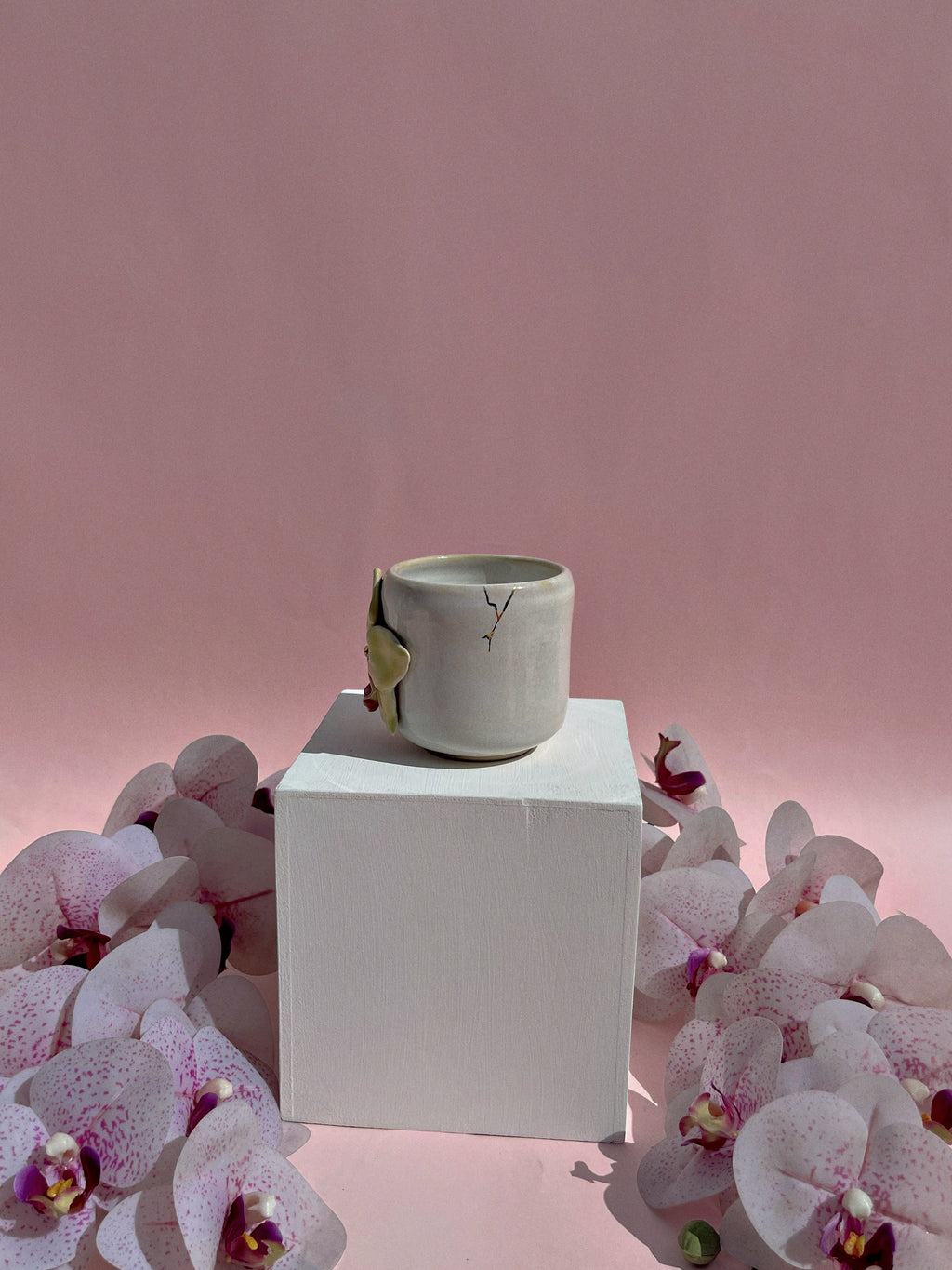 Honey Bloom Orchid Mug